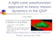 A light - cone wavefunction  approach to heavy meson dynamics in the QGP