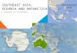 Southeast Asia, Oceania and  antarctica