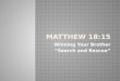 Matthew 18:15