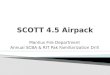SCOTT 4.5  Airpack