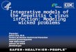 Integrative models of the hepatitis C virus infection: Modeling wicked problems