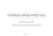 EVIDENCE-BASED PRACTICES
