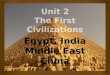 Unit 2 The First Civilizations