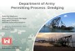 Department of Army  Permitting Process: Dredging