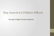 Buy America’s Utilities Effects