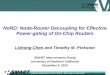NoRD : Node-Router Decoupling for Effective Power-gating of On-Chip  Routers