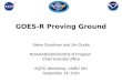 GOES-R Proving Ground