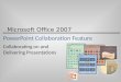 PowerPoint  Collaboration Feature