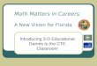 Math Matters in Careers: A New Vision for Florida