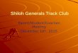 Shiloh Generals Track Club