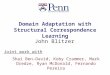 Domain Adaptation with Structural Correspondence Learning