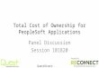Total Cost of Ownership for PeopleSoft Applications