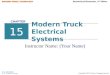 Modern Truck Electrical Systems