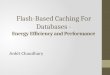 Flash-Based  Caching For  Databases - Energy  Efficiency and Performance