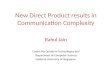 New Direct Product results in Communication Complexity