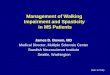 Management of Walking  Impairment and Spasticity  in MS Patients