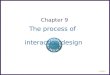 The process of  interaction design