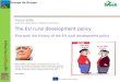 The EU rural development policy