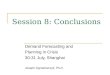 Session 8: Conclusions