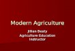 Modern Agriculture