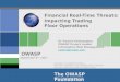 Financial Real-Time Threats: Impacting Trading  Floor Operations
