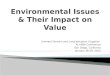 Environmental Issues & Their Impact on Value