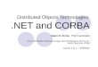 Distributed Objects Technologies: .NET and CORBA