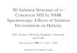 3D Solution Structure of  –Conotoxin MII by NMR Spectroscopy: Effects of Solution Environment on Helicity