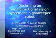 Designing an omnidirectional vision system for a goalkeeper robot