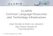 CLARIN Common Language Resources and Technology Infrastructure