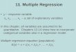 11. Multiple Regression