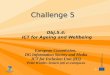 Obj.5.4:  ICT for Ageing and Wellbeing