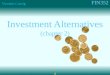 Investment Alternatives (chapter  2 )