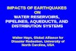 IMPACTS OF EARTHQUAKES  ON WATER RESERVOIRS,  PIPELINES, AQUEDUCTS, AND  DISTRIBUTION SYSTEMS