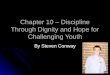 Chapter 10 – Discipline Through Dignity and Hope for Challenging Youth