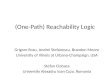 (One-Path) Reachability Logic