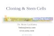 Cloning & Stem Cells