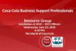 Coca-Cola Business Support  Professionals Resource Group