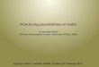 Practicing possibilities in India Dr.  Vasudha Garde Director, International Centre, University of  Pune , India