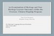 An  Examination of Heritage and Non-Heritage Learner Outcomes within the Overseas  Chinese Flagship Program