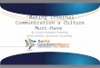 “Making Internal Communication a Culture Must-Have”