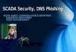 SCADA Security, DNS Phishing
