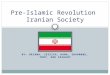 Pre-Islamic Revolution  Iranian Society