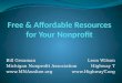 Free & Affordable Resources for Your Nonprofit