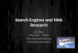 Search Engines and Web Research