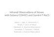 Infrared Observations of Novae  with Subaru/COMICS and Gemini/T- ReCS