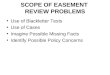 SCOPE OF EASEMENT  REVIEW PROBLEMS