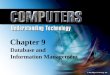 Chapter 9 Database Information  and Management