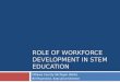 Role of Workforce Development in STEM Education