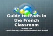 Guide to iPads in the French Classroom
